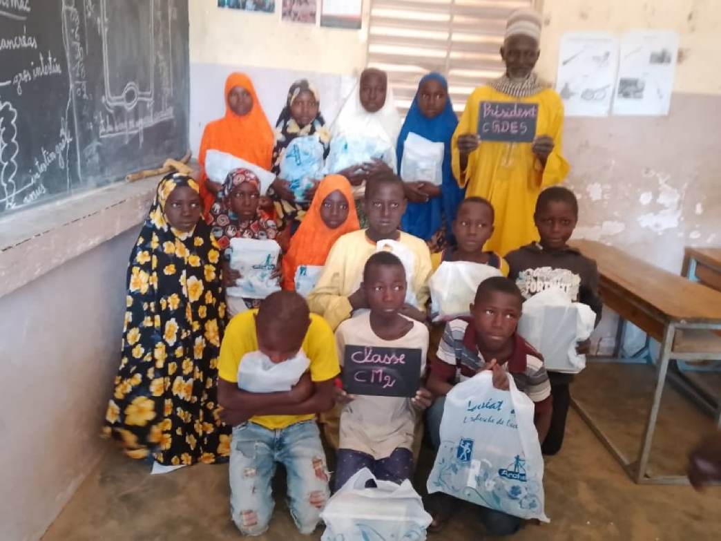 Bonne et heureuse année de la part de tous les bénévoles du Projet Niger !