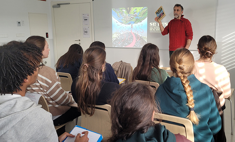 Rencontre avec l’auteur et illustrateur Miguel Brieva