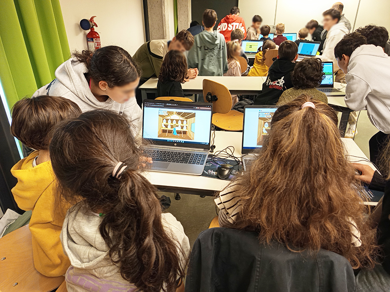 Quand les élèves de 3ème codent pour la maternelle et l’élémentaire : le projet « Scratch Junior »